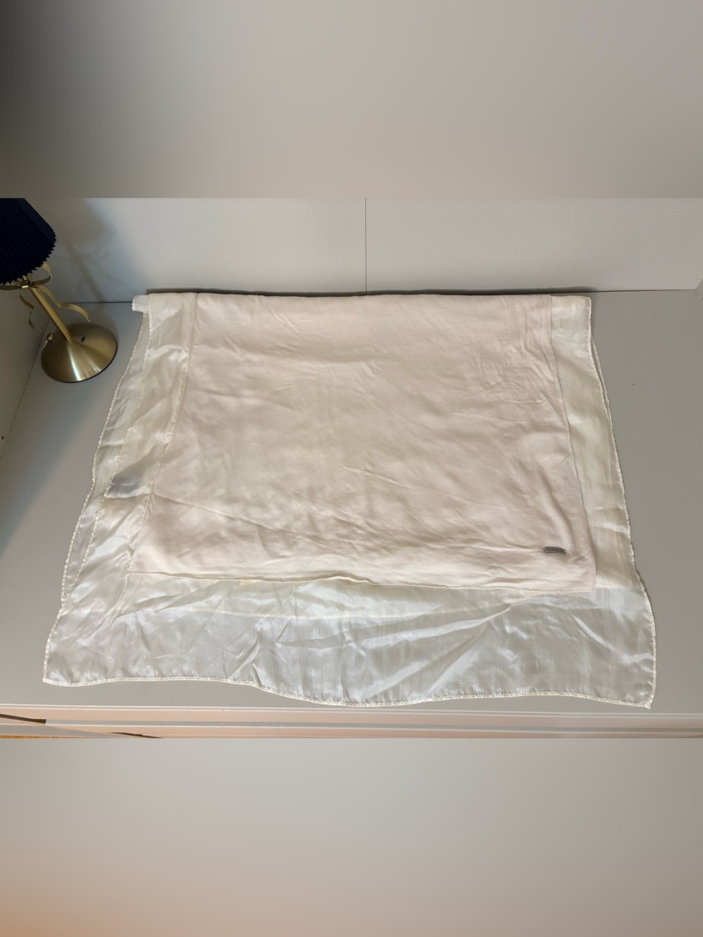 Mexx Cream Lightweight Scarf Wrap